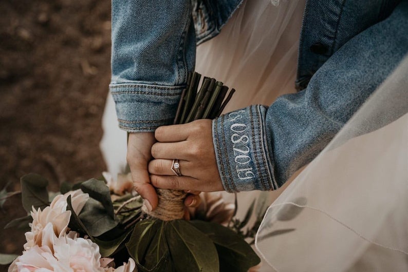 *Add Text To Jacket Cuff Or Under Collar