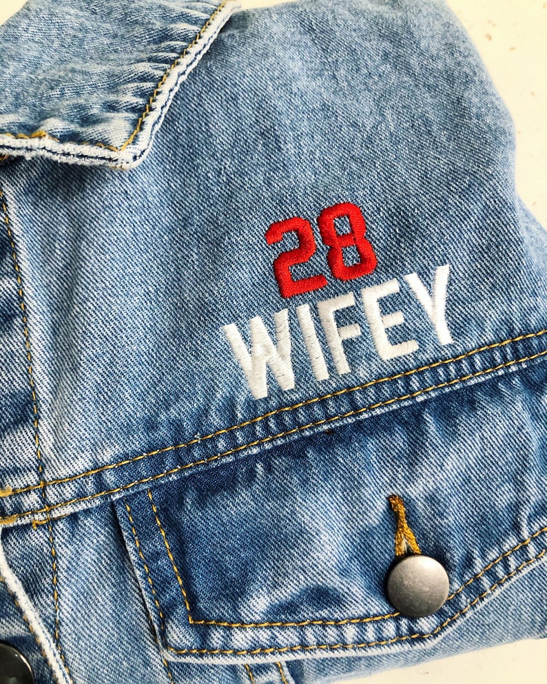 *Add Name Over Front Left Pocket Of Jacket