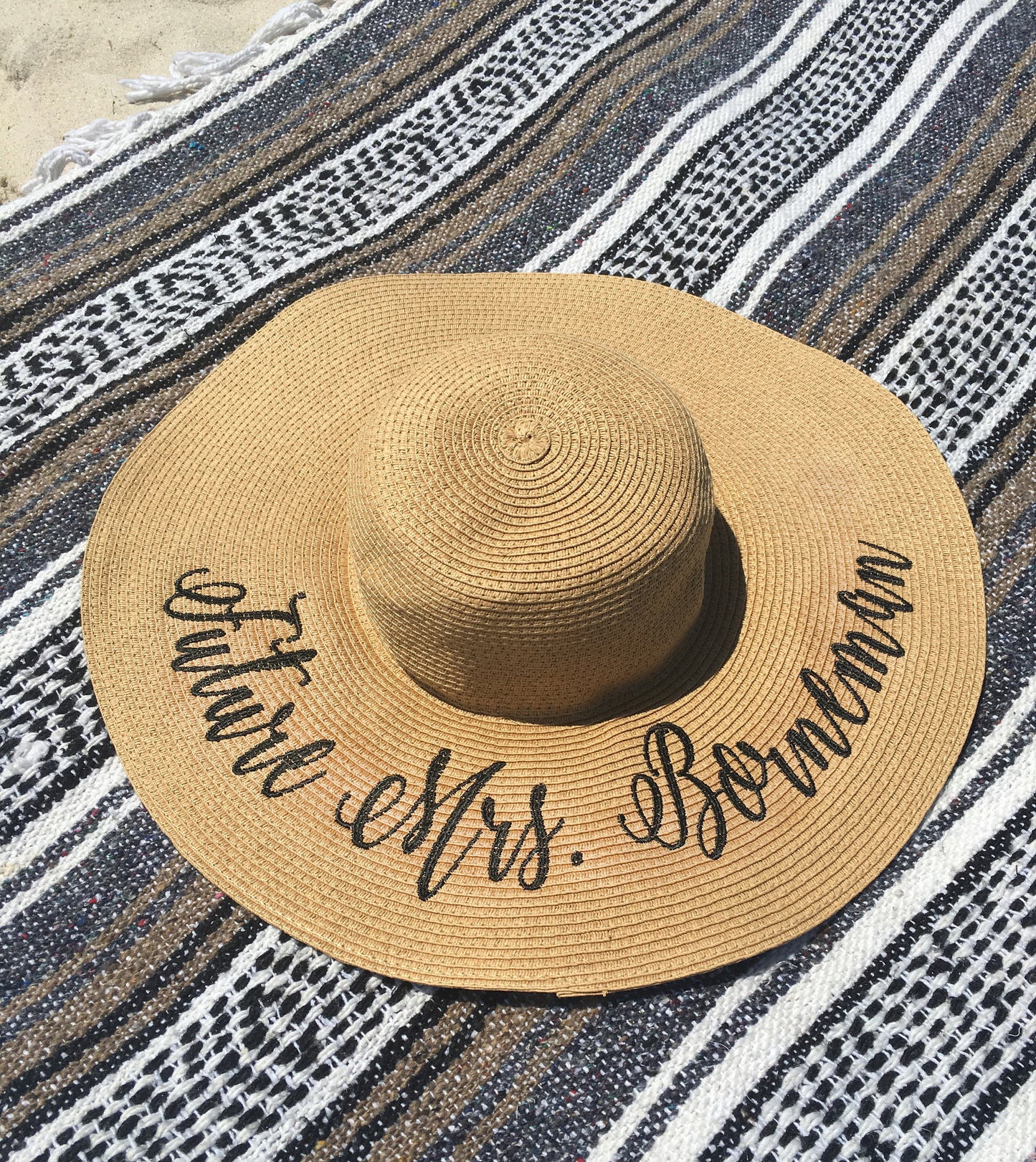 Custom Floppy Sun Hat