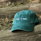 TAKE A HIKE Green or Vintage Black Dad Hat