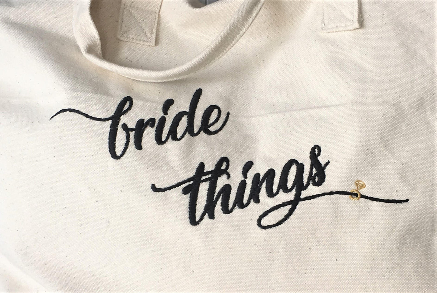 Bride Things Weekender Zippered Tote Bag