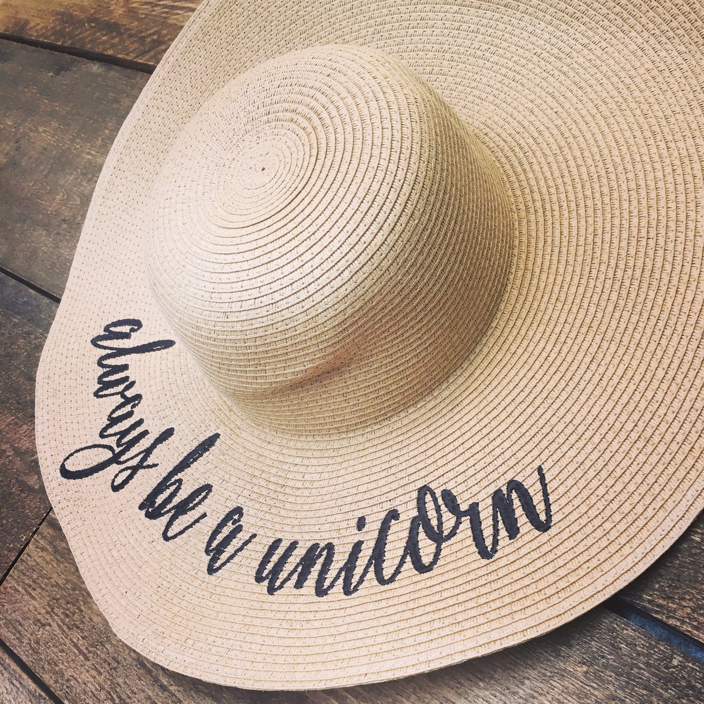 Custom Floppy Sun Hat