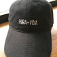 Pura Vida Black Dad Hat