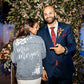 Custom White Floral Women's Relaxed Fit Denim Jacket
