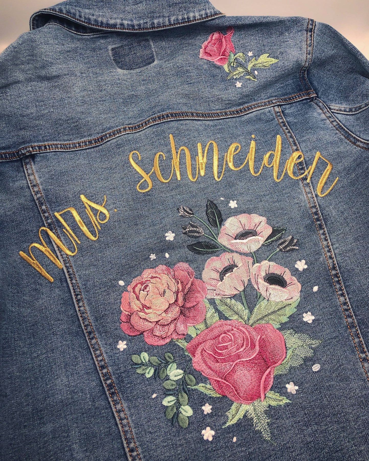 DESIGN DEPOSIT for 1 Custom Women's RELAXED FIT Denim Jacket