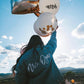 Custom Text Women's Relaxed Fit Denim Jacket