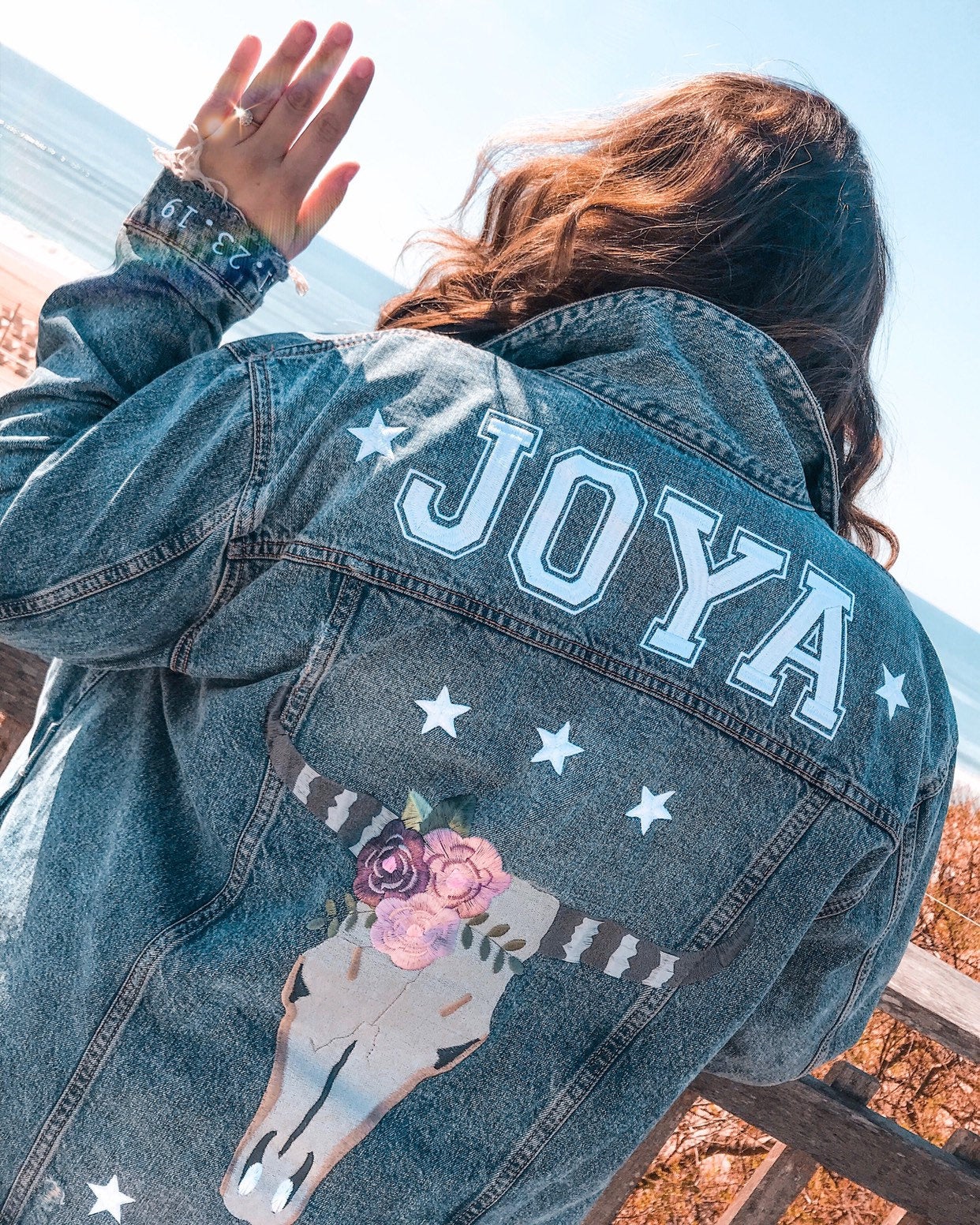 DESIGN DEPOSIT for 1 Custom Women's RELAXED FIT Denim Jacket