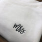 Custom Women's White Sponge Fleece Wide Neck Sweatshirt