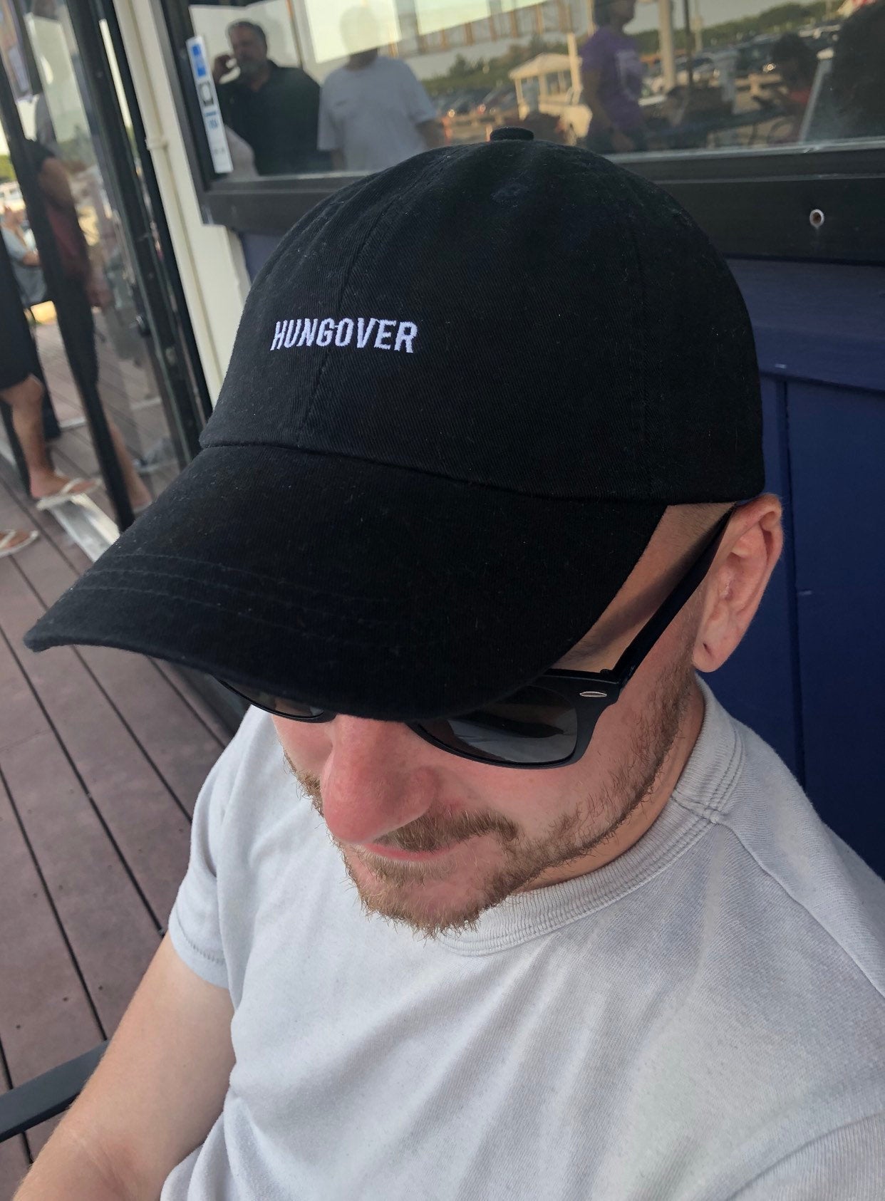 HUNGOVER Black Dad Hat