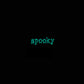 GLOW IN THE DARK spooky Black Dad Hat