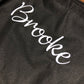 Custom Text Zippered Tote Bags