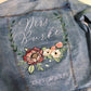 DESIGN DEPOSIT for 1 Custom UNISEX LIGHT WASHED Denim Jacket