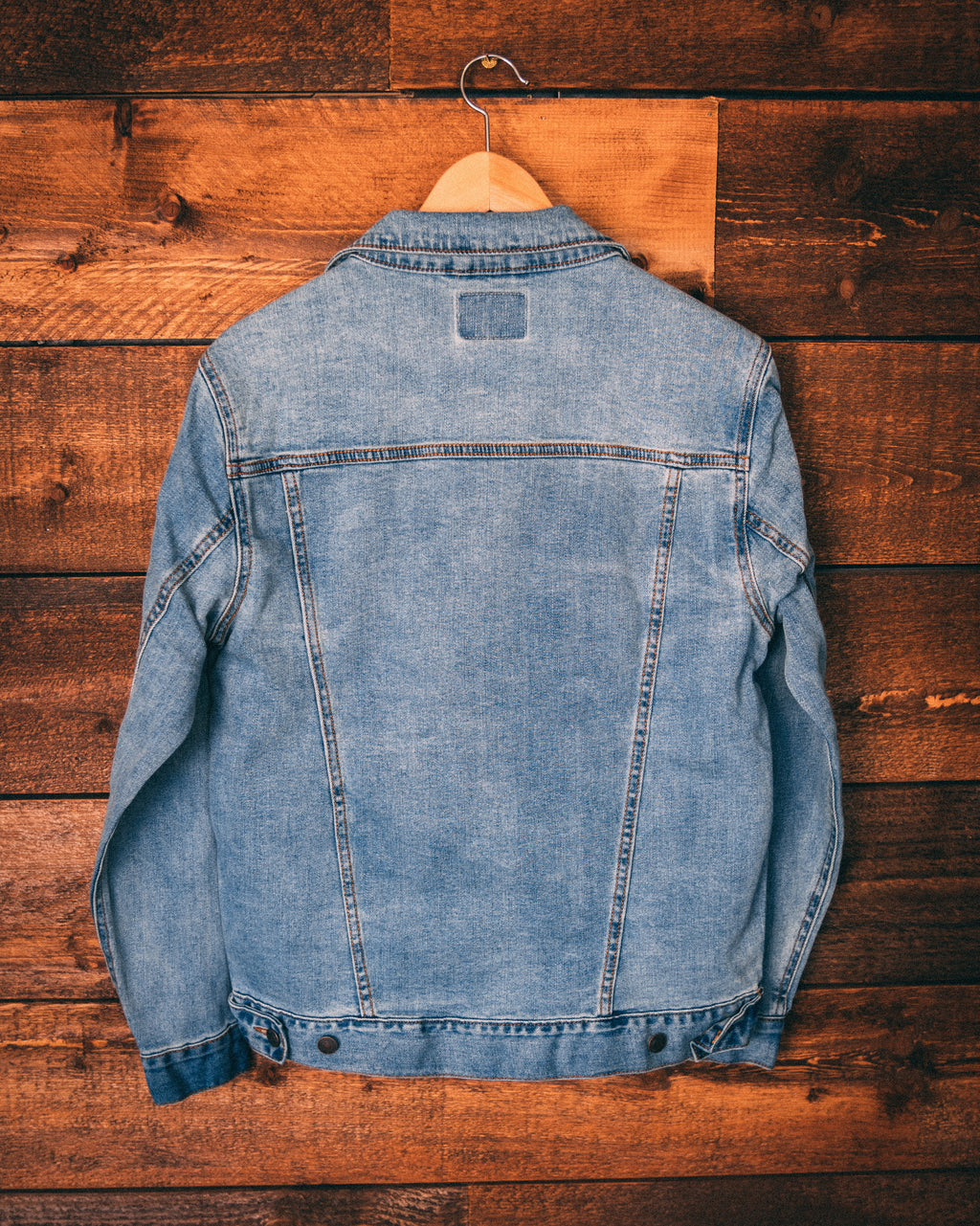DESIGN DEPOSIT for 1 Custom UNISEX LIGHT WASHED Denim Jacket