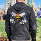 DESIGN DEPOSIT for 1 Custom UNISEX BLACK Denim Jacket