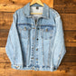 Custom Pearl and Crystal Women's Relaxed Fit Denim Jacket