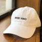 Bride Vibes White Dad Hat