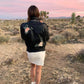 DESIGN DEPOSIT for 1 Custom Women's BOYFRIEND STYLE Faux Leather Jacket