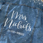 Custom Pearl and Crystal Women's Relaxed Fit Denim Jacket