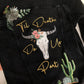 DESIGN DEPOSIT for 1 Custom UNISEX BLACK Denim Jacket