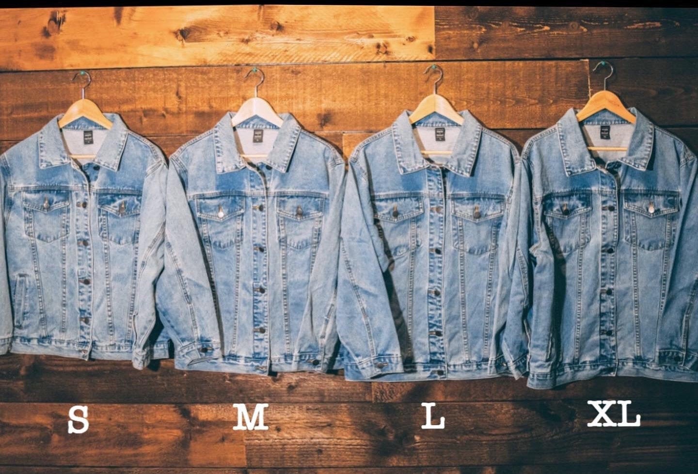 Custom Text Women's Relaxed Fit Denim Jacket