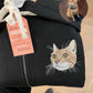 Custom Pet on Zip Up Hooded Sweatshirt
