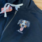 Custom Pet on Zip Up Hooded Sweatshirt