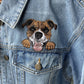 Your Pet Over Pocket Relaxed Fit Denim Jacket