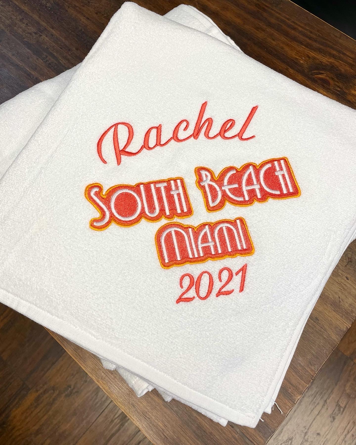 Custom Beach Towels
