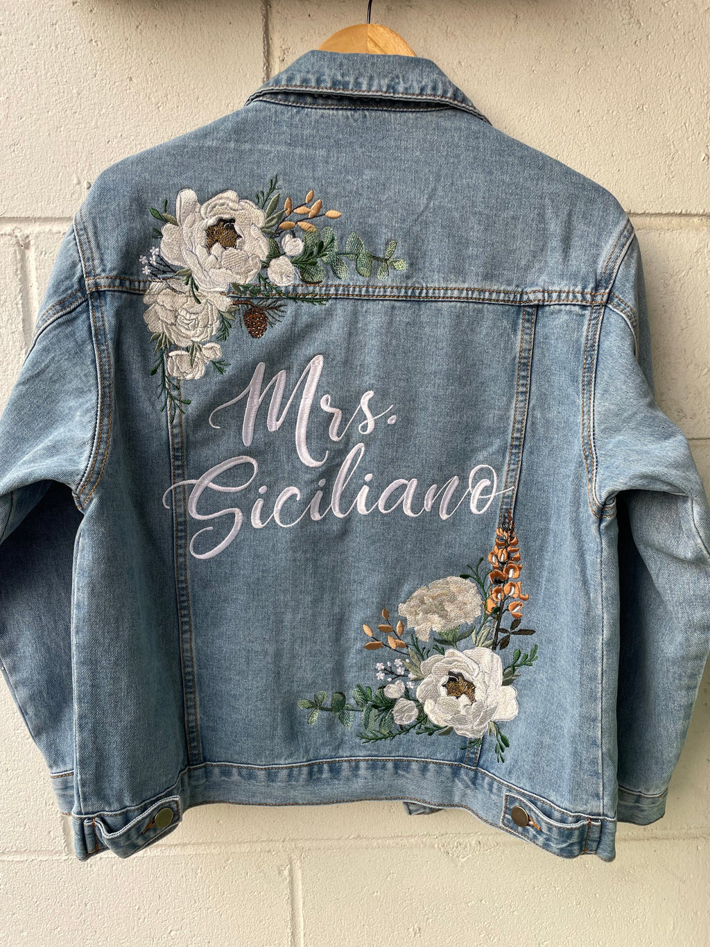 DESIGN DEPOSIT for 1 Custom Women's RELAXED FIT Denim Jacket