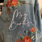 DESIGN DEPOSIT for 1 Custom UNISEX LIGHT WASHED Denim Jacket