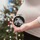 Custom Embroidered Ultrasound Hoop Art