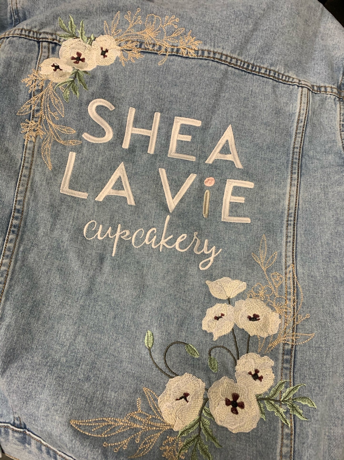 Custom Logo Women's Relaxed Fit Denim Jacket