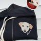 Custom Pet on Zip Up Hooded Sweatshirt