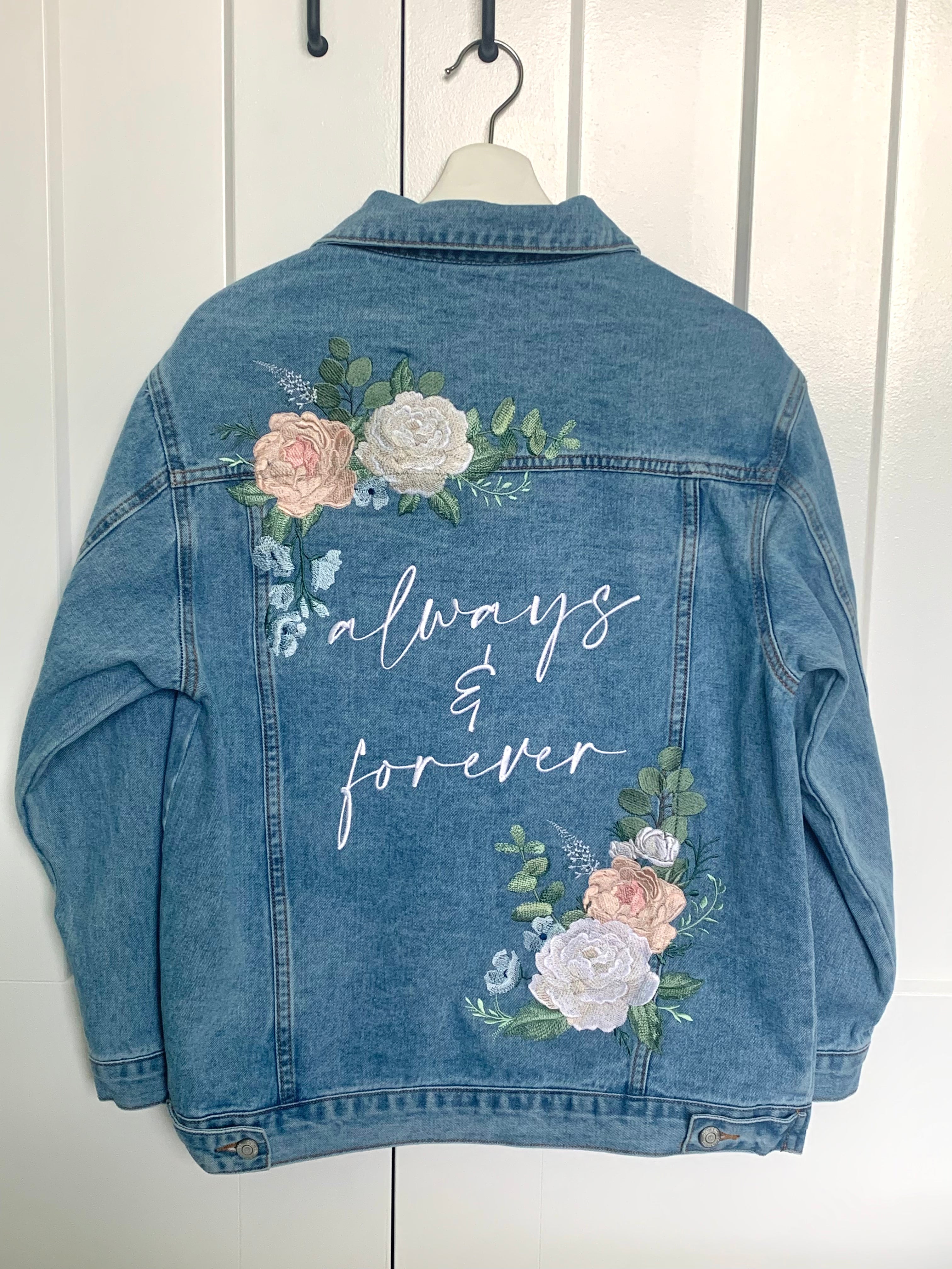 DESIGN DEPOSIT for 1 Custom Women's RELAXED FIT Denim Jacket