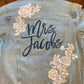 White Lace Women’s Relaxed Fit Denim Jacket