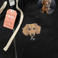Custom Pet on Zip Up Hooded Sweatshirt