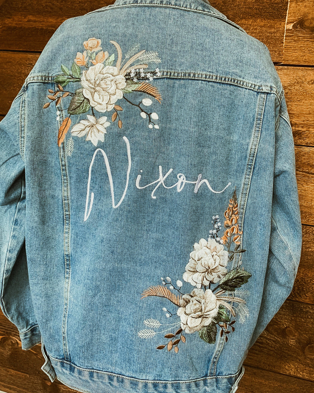 DESIGN DEPOSIT for 1 Custom Women's RELAXED FIT Denim Jacket