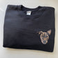 Custom Pet on Crewneck Sweatshirt