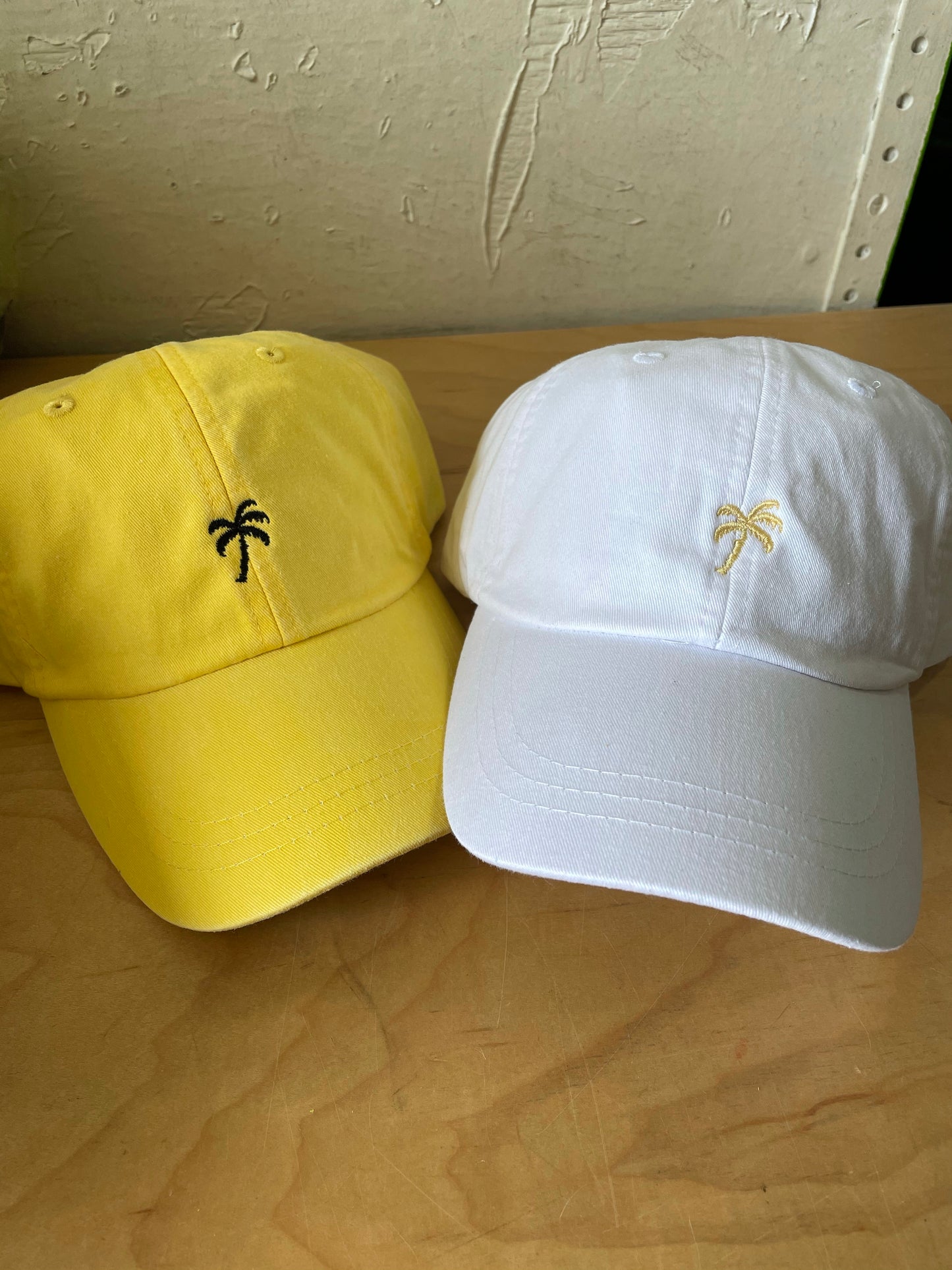 Yellow Palm Tree Hat