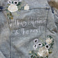 DESIGN DEPOSIT for 1 Custom Women's FITTED Denim Jacket