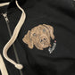 Custom Pet on Zip Up Hooded Sweatshirt