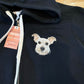 Custom Pet on Zip Up Hooded Sweatshirt