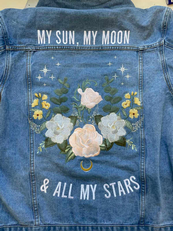 DESIGN DEPOSIT for 1 Custom Women's RELAXED FIT Denim Jacket